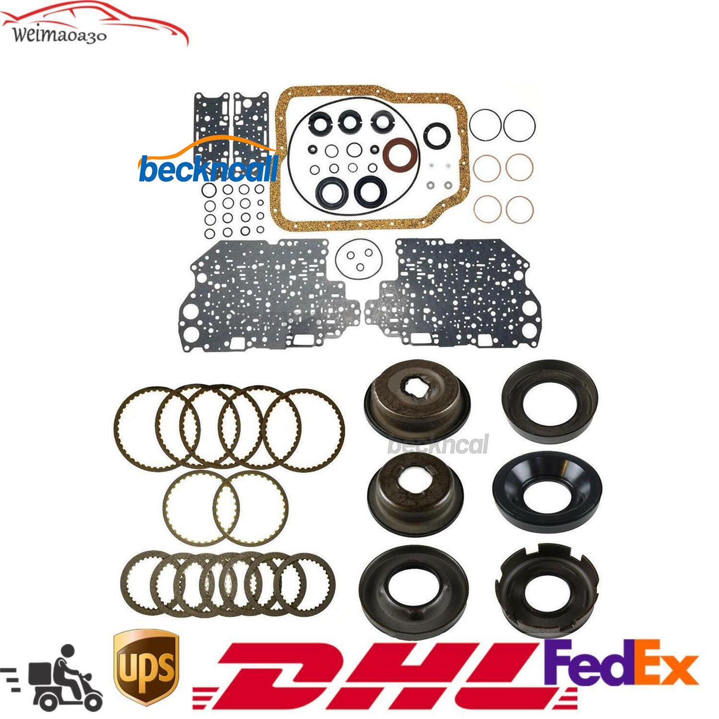 4F27E Transmission Master Rebuild Kit for FORD 2000-UP with Pistons Friction