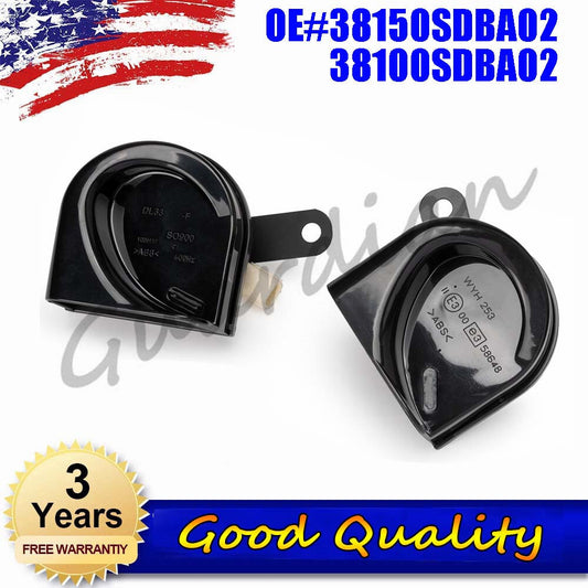 Two 38150SDBA02 and 38100SDBA02 subwoofers for Honda Accord and for Acura TSX.