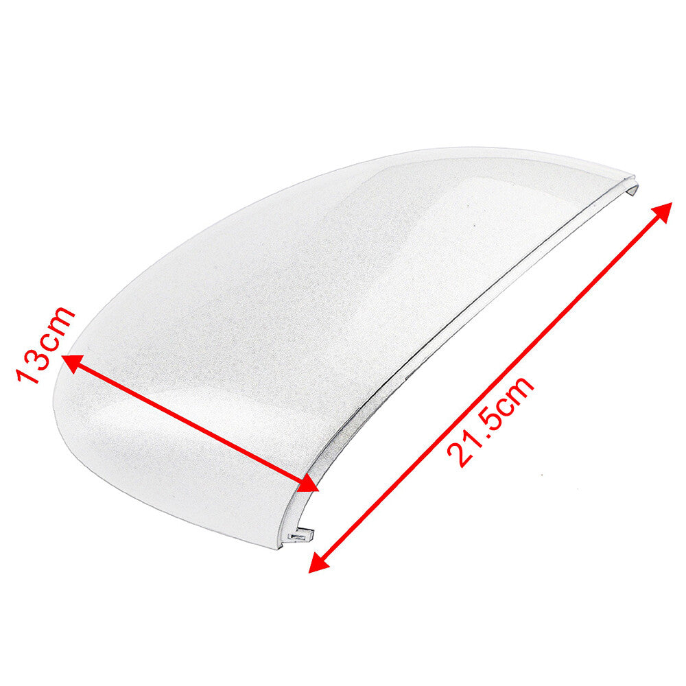 Mirror Cover for Ford Fiesta MK7 2008-2017 Door Wing Rear Cap Sliver Left+Right