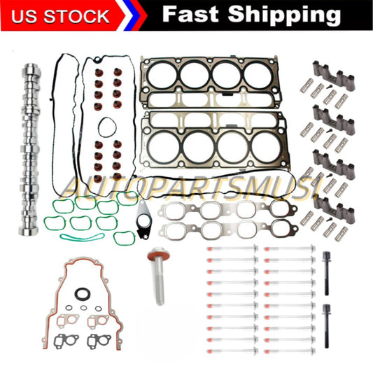 AFM NON Kit Camshaft Lifters Head Gaskets for 2014-2024 for GMC for Chevy Gen V 5.3L