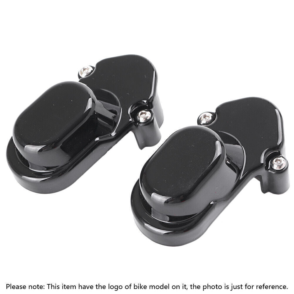Fit for Harley Sportster XL883 XL1200 2005-13 2006 12 Black Rear Axle Cover Nut Caps
