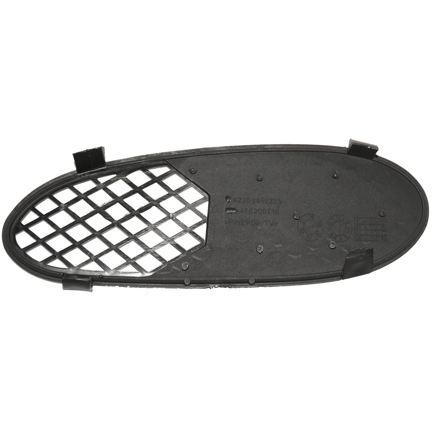 Front Bumper Lower Grille Fog Light Cover Right Fit for Benz W220 S430 S500 S600