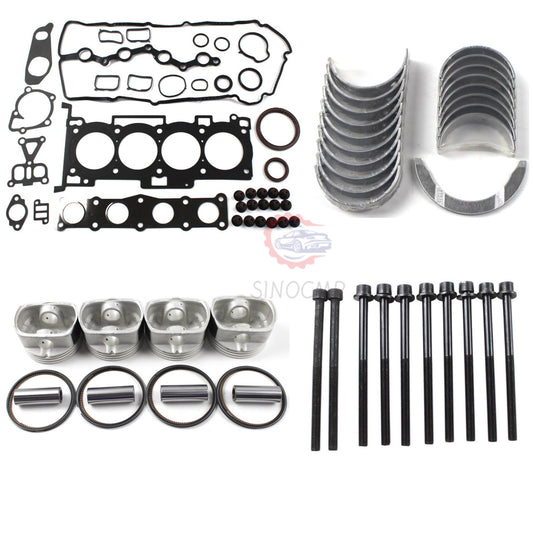 G4KD Engine Overhaul Gasket Set w/ Piston Ring Crankshaft Main for Hyundai for Kia