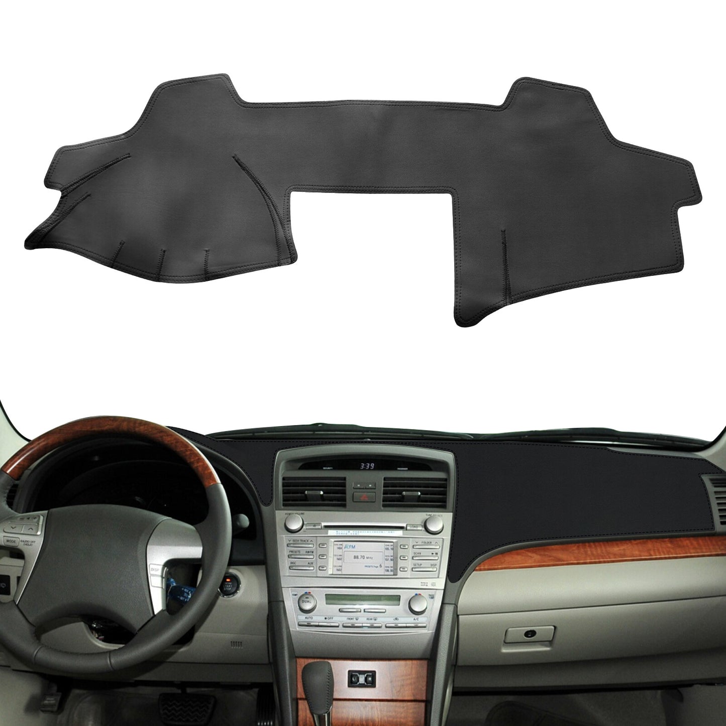 for Toyota for Camry 2007-2011 DashMat Dash Cover Dashboard Mat Car Interior Pad