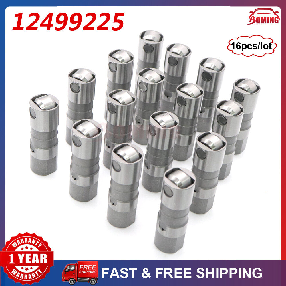 Set of 16PCS 12499225 For GM for Chevy LS7 LS2 Performance Hydraulic Roller Lifters