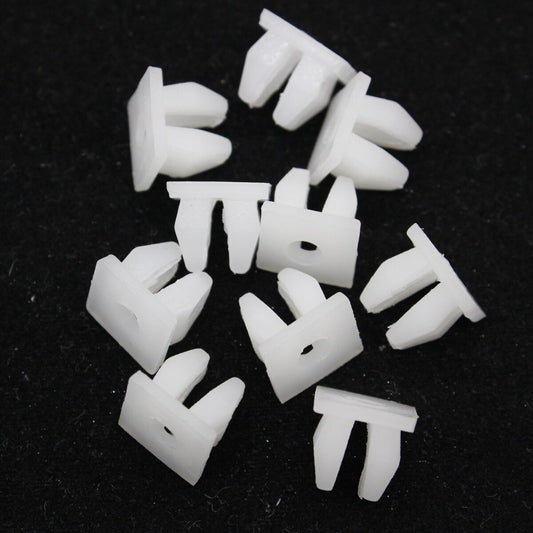 20 Nylon Nuts 8 Screw Size Fits 7mm x 7mm Hole for Toyota 90189-04014