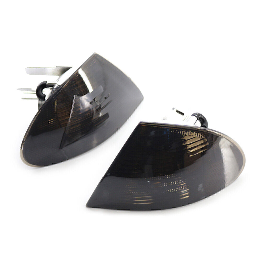 Left + Right turn signal indicator corner lights applicable to 99-01 for BMW 3 Series E46 sedan