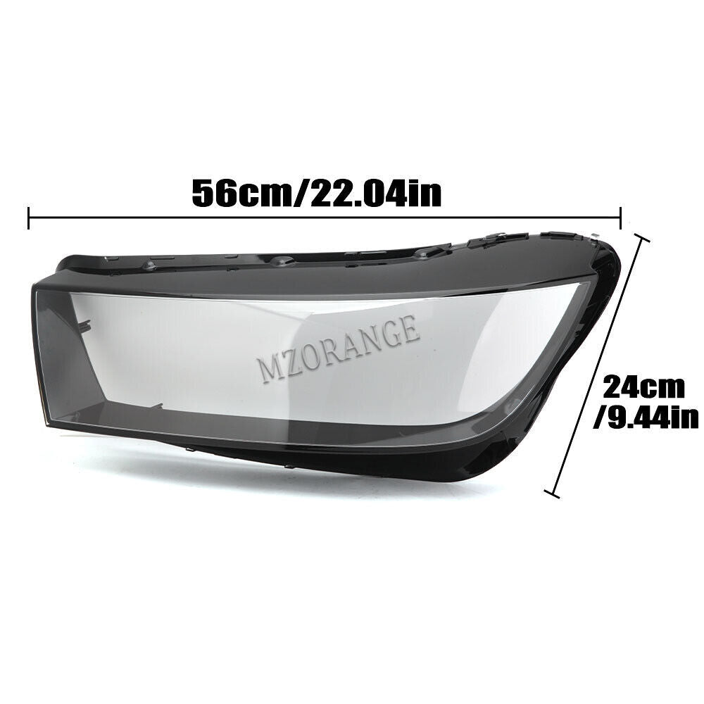 F¨¹r for Audi Q5 FYB 2018-2020 Scheinwerferglas Linse Scheinwerfer Abdeckung Links