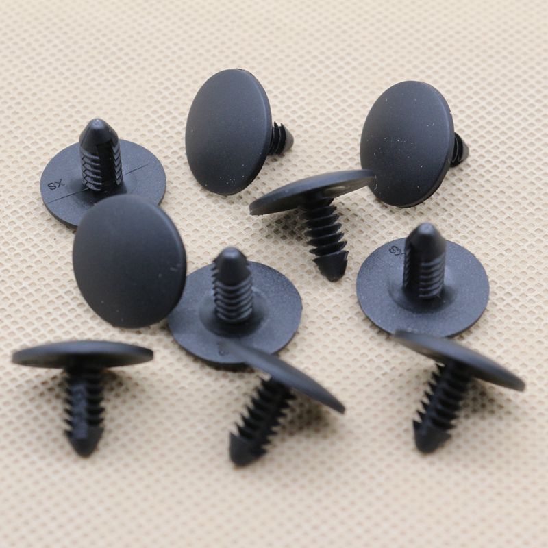 10-piece set of interior trim clips and rivets for BMW 52208133466