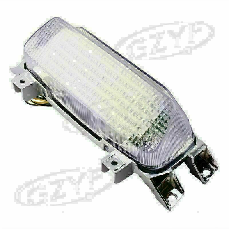 Clear Rear LED Tail Light Lamp Turn Signal for 1993-1998 for SUZUKI GSXR750 GSXR1000