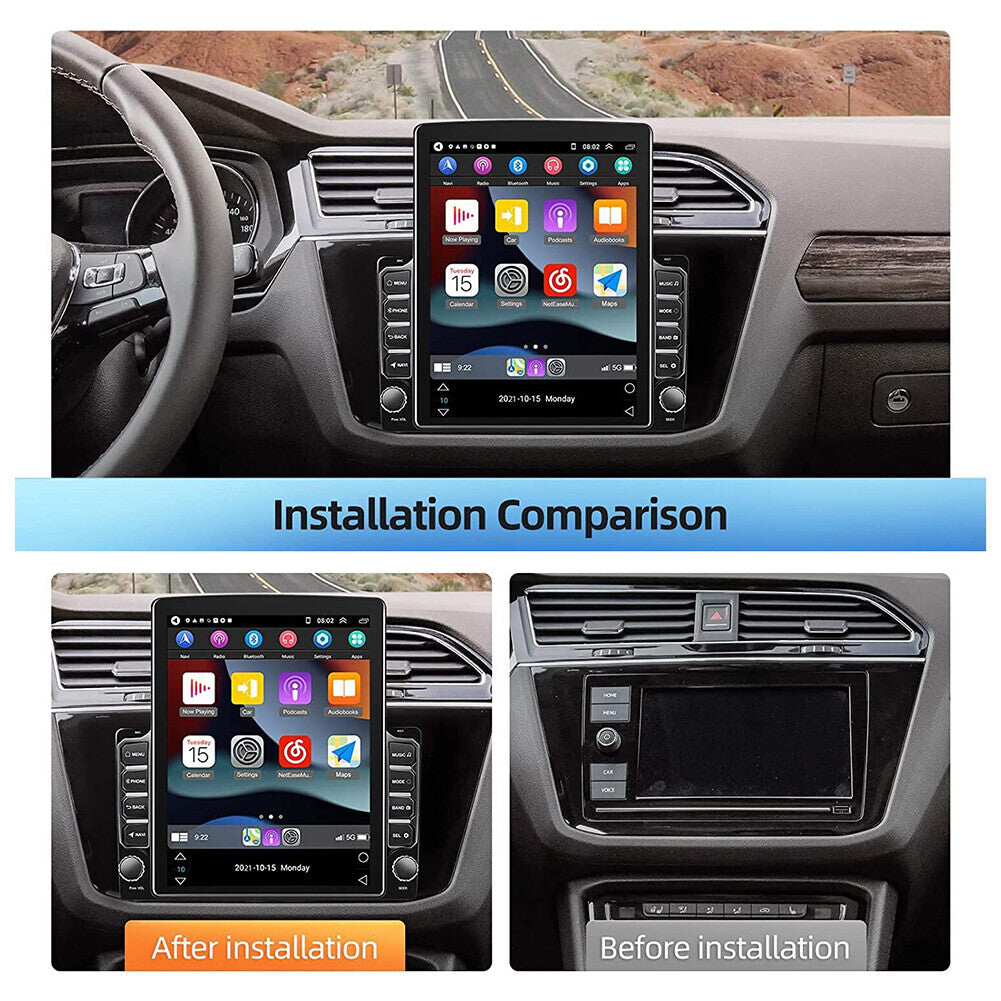 Apple Carplay Car Radio Stereo Android 13 GPS For 2003-2006 for Chevrolet Silverado
