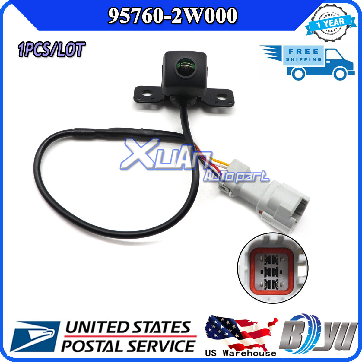 95760-2W000 Suitable for 2013, 2014, 2015, and 2016 for Hyundai Santa Fe rearview backup camera.