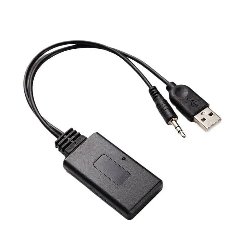Car USB 3.5Mm Aux Media Wireless Bluetooth 5.0 Music Player Audio Cable Adapter