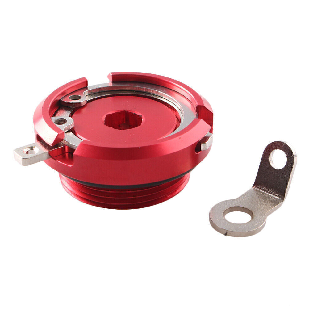 Oil Filler Cap Cover for Kawasaki ZX6R ZX7R ZZR1200 250R Red
