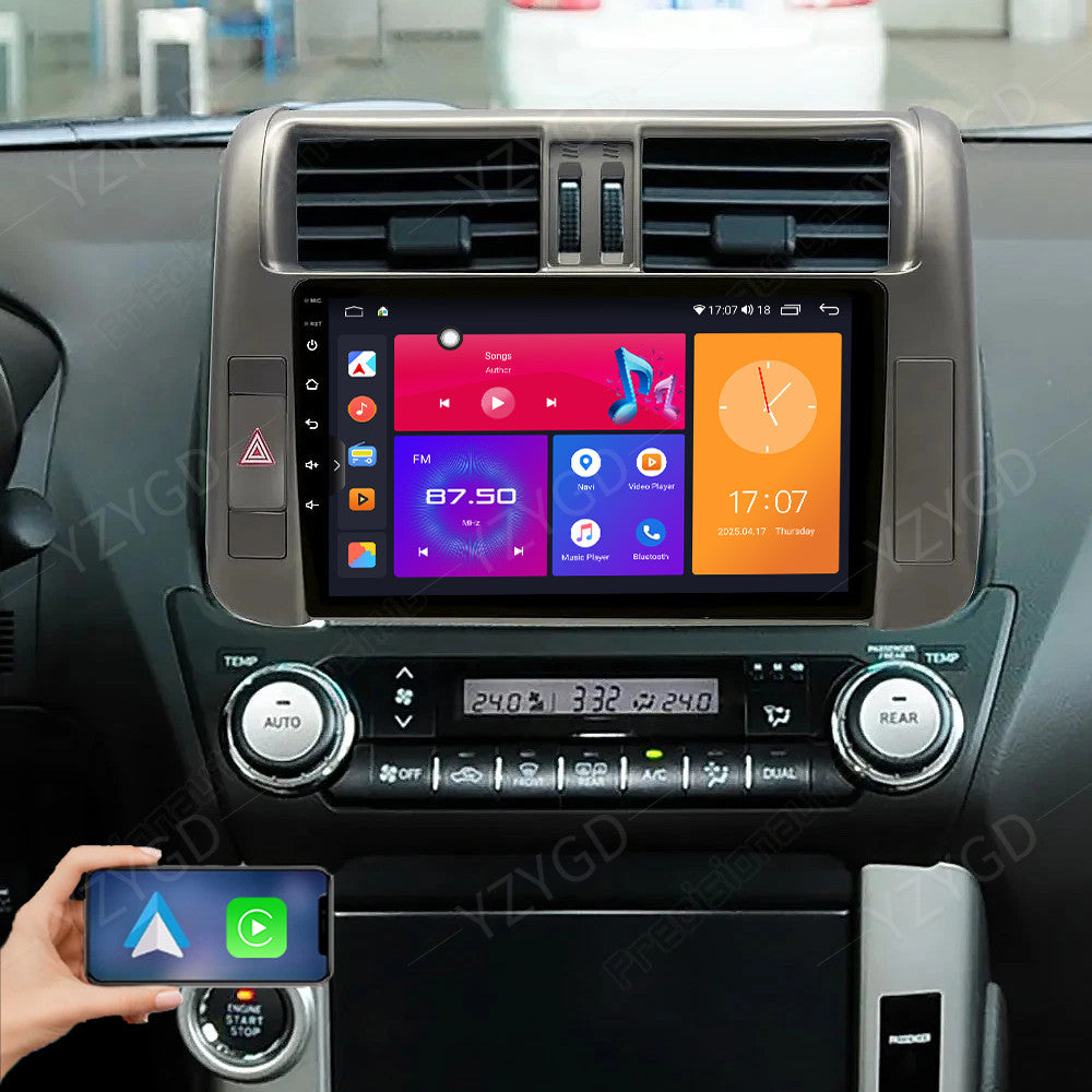 for Toyota for LAND CRUISER PRADO J150 2009-2013 Android 14 Car Radio Stereo Carplay