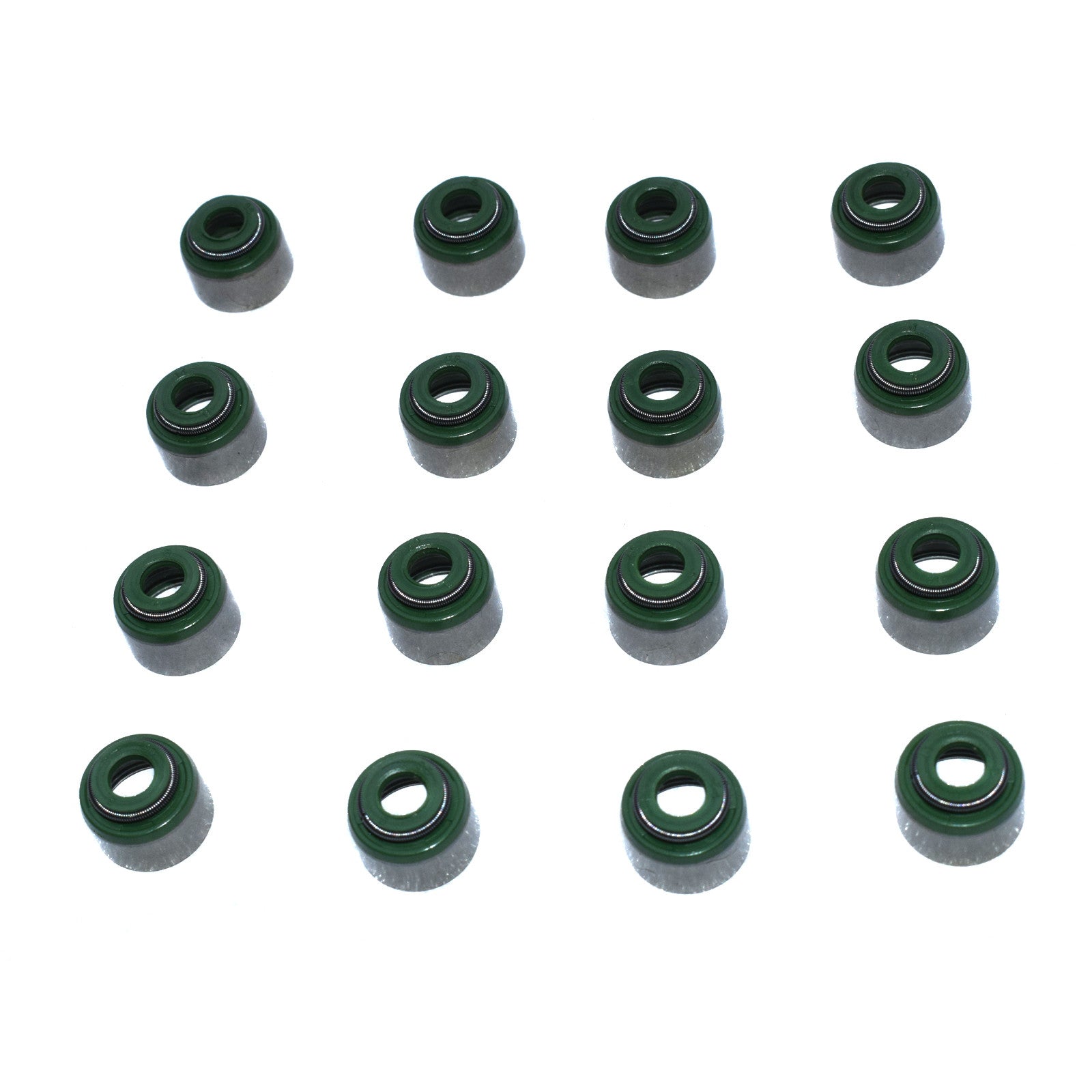 16Pcs Intake Exhaust Valve Stem Seals for Honda Accord for Civic Fit for Acura for RDX TSX