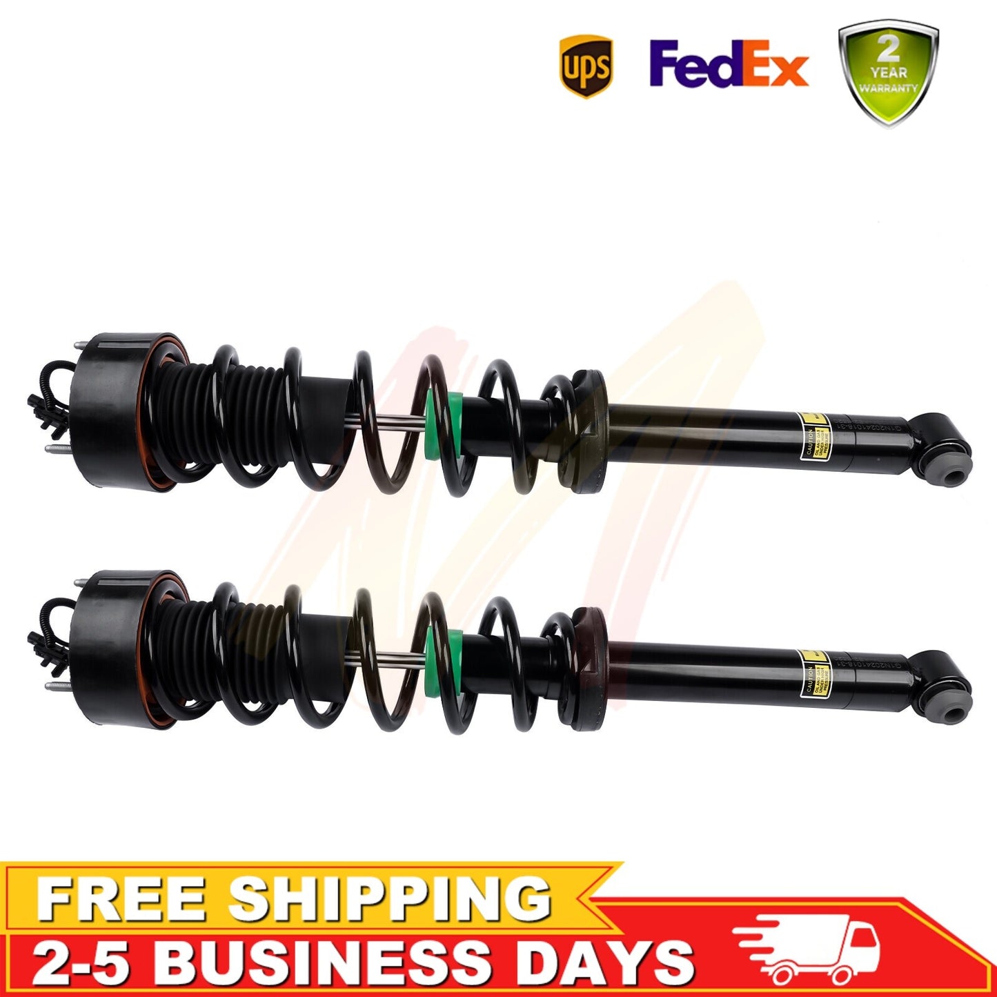 A pair of front shock absorber struts (Assy) for 2006-2009 for Mercedes W211 S211 E350 4Matic / AWD