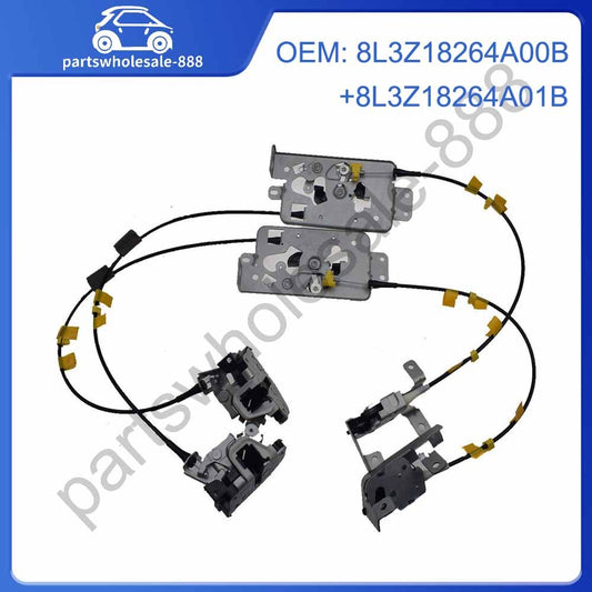 new pair of rear left + right door latches and cable kits for 2004-2008 for Ford F150s.