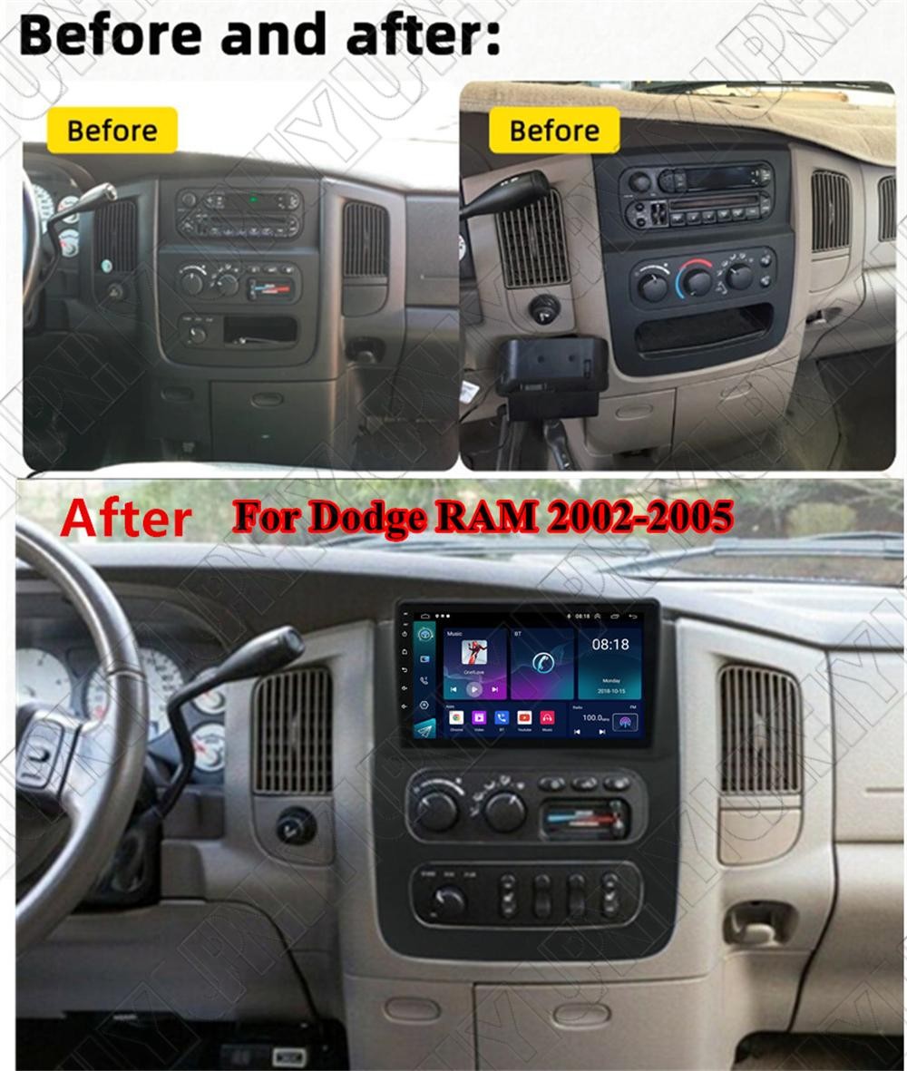 1+16GB Car Stereo Radio GPS for Dodge for Ram 1500 2500 3500 2002-2005 WIFI 3G 4G