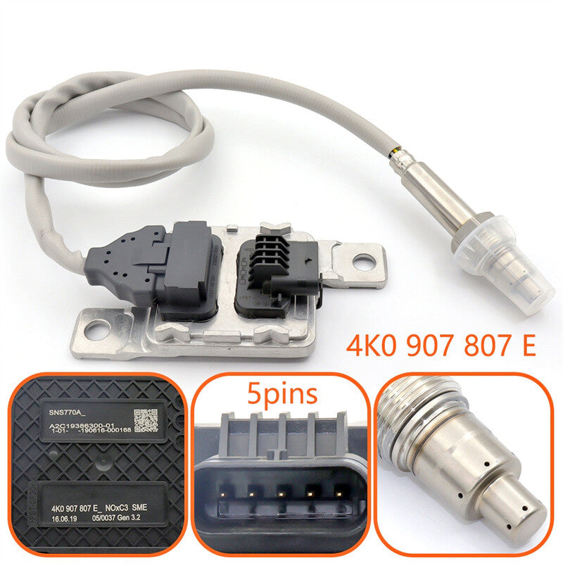 Nitrogen oxide (NOx) sensor suitable for Audi A6, C8, A7 Sportback 4K0907807E 4K0907807AJ