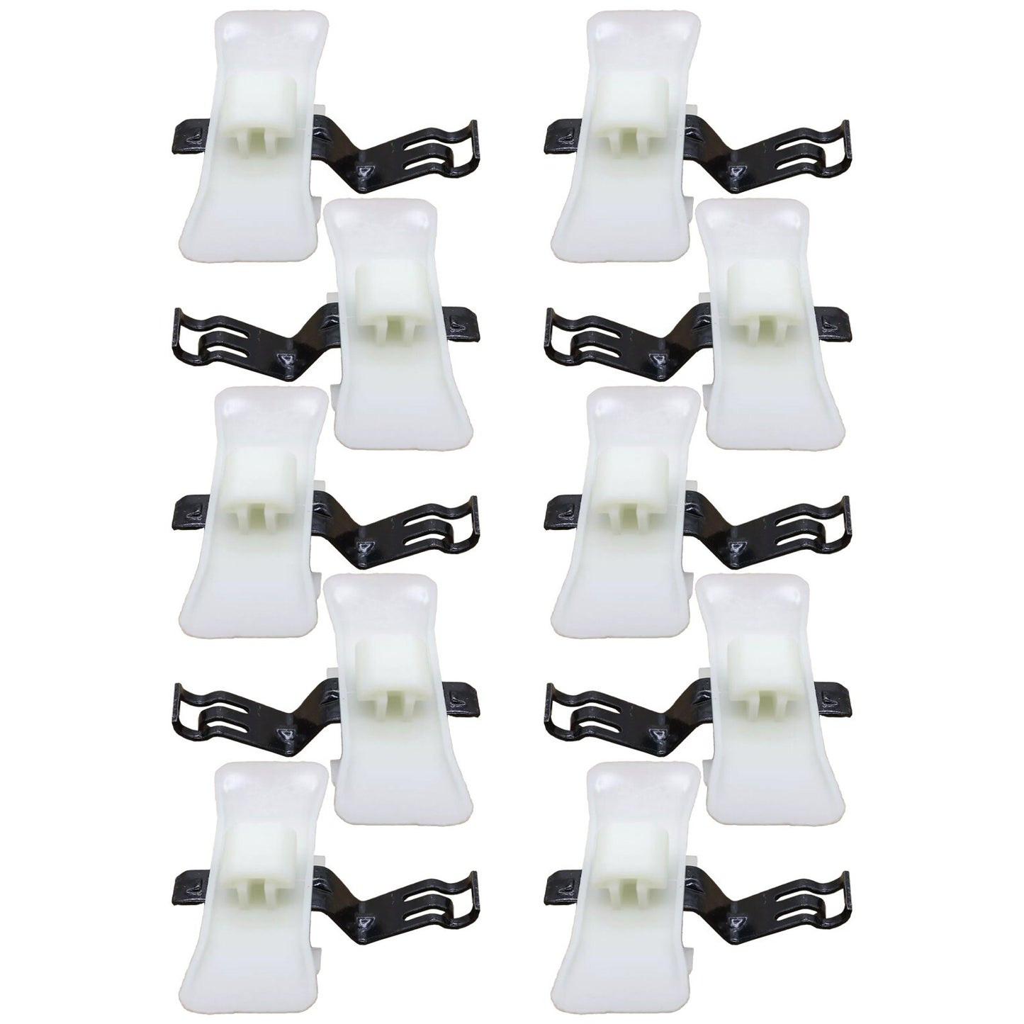 10-pack for Mercedes-Benz W124 E-Class Lower Decorative Molding Positioner Clips