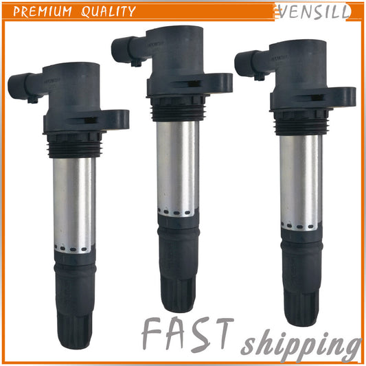 Set of 3 Ignition Coil UF534 NEC000110L For 2003-2005 for Land Rover Freelander 2.5L