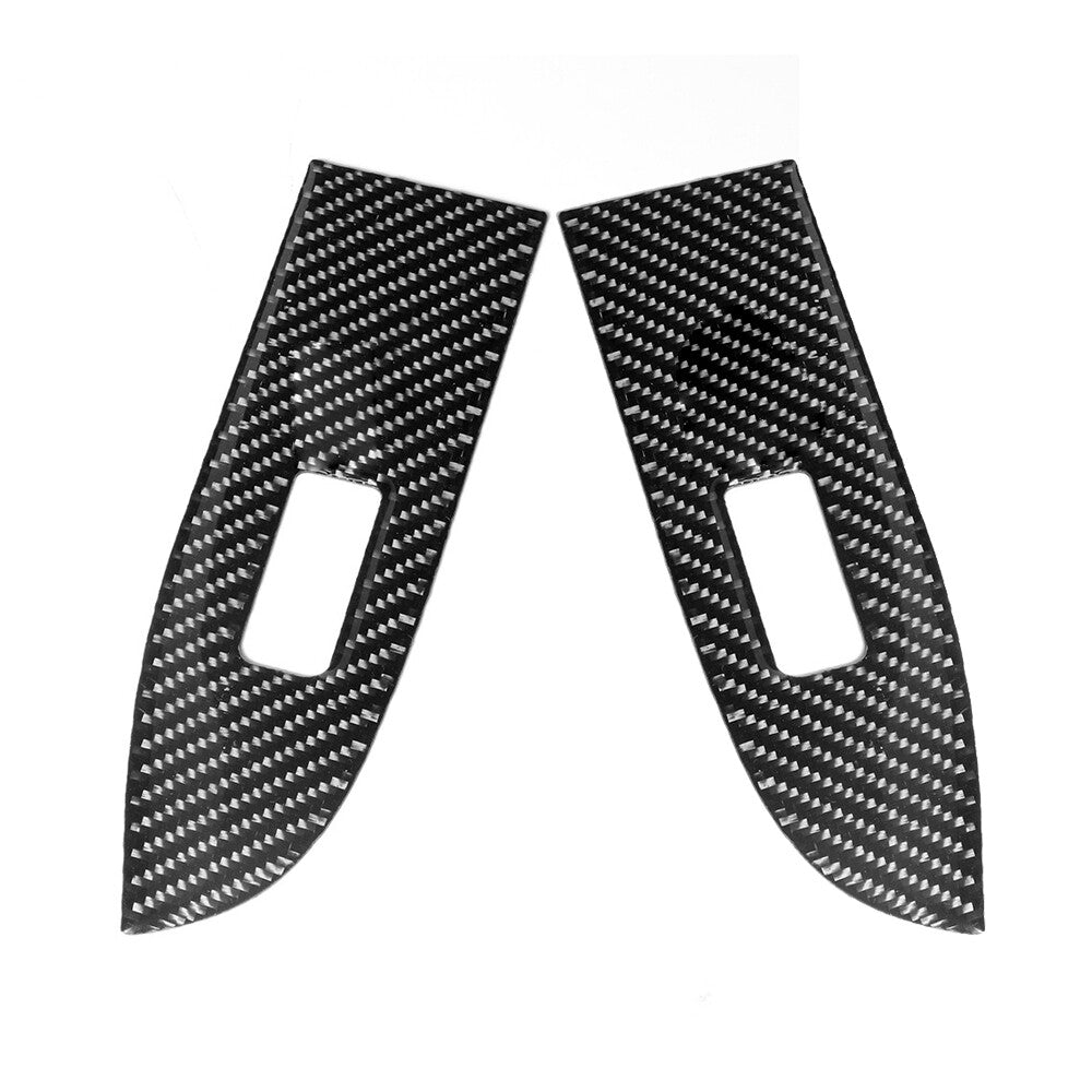 Carbon Fiber Rear Window Switch Panel Cover Trim for Suzuki Grand Vitara 2006-13