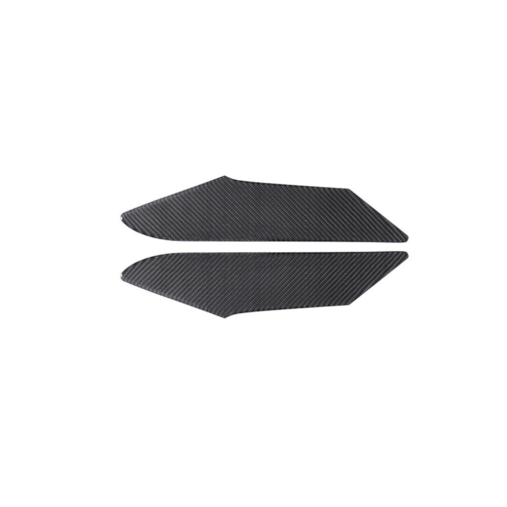 2Pcs Carbon Fiber Door Storage Box Panel Trim Cover for Porsche 718 2016-2022
