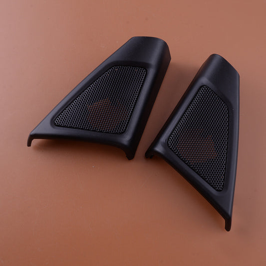 1Pair Front Door Tweeter Speaker Cover Fit for BMW 5-Series F10 F11 2009-2016 Zy