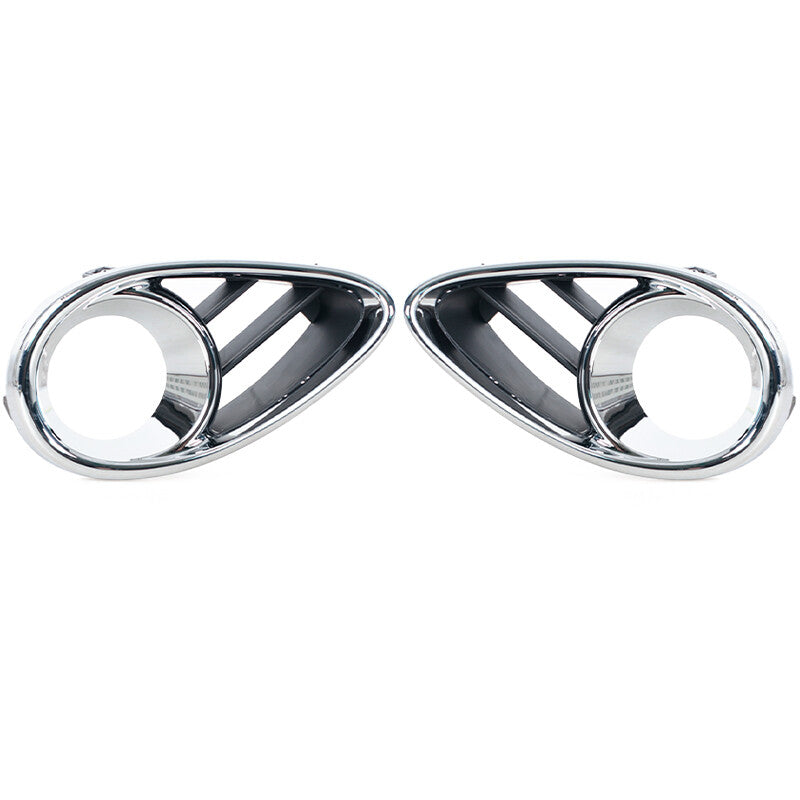 1 pair of PMFC front fog light chrome bezels for Infiniti FX 30d 35 37 50 2009-2015