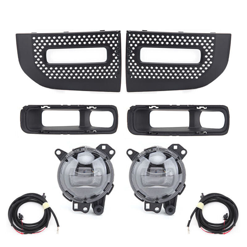 Front bumper LED fog lights + grille cover (1 set) for Land Rover for Defender 2020 - 2022