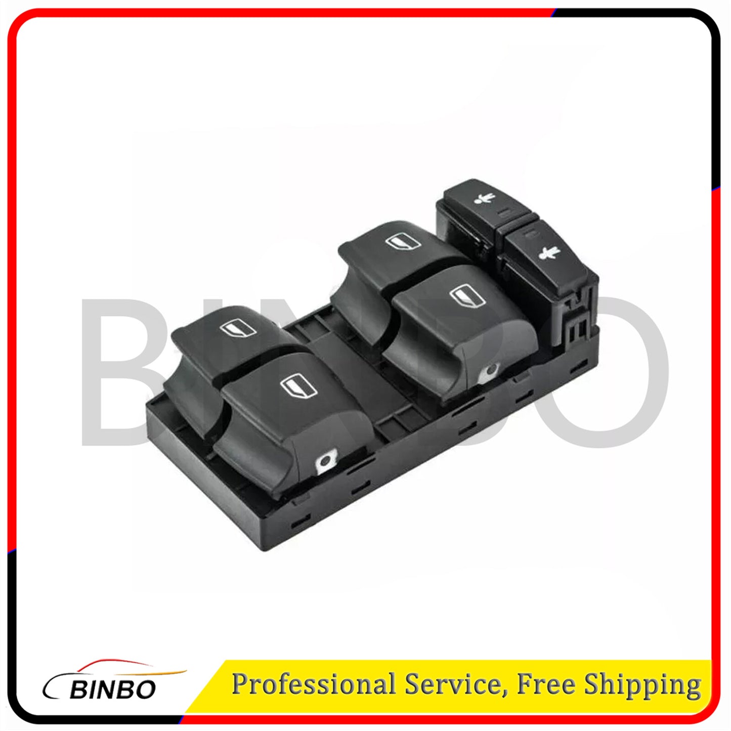Front Left Power Window Switch 4F0959851G Fit for Audi A6 2005-2011 Q7 2007-2015