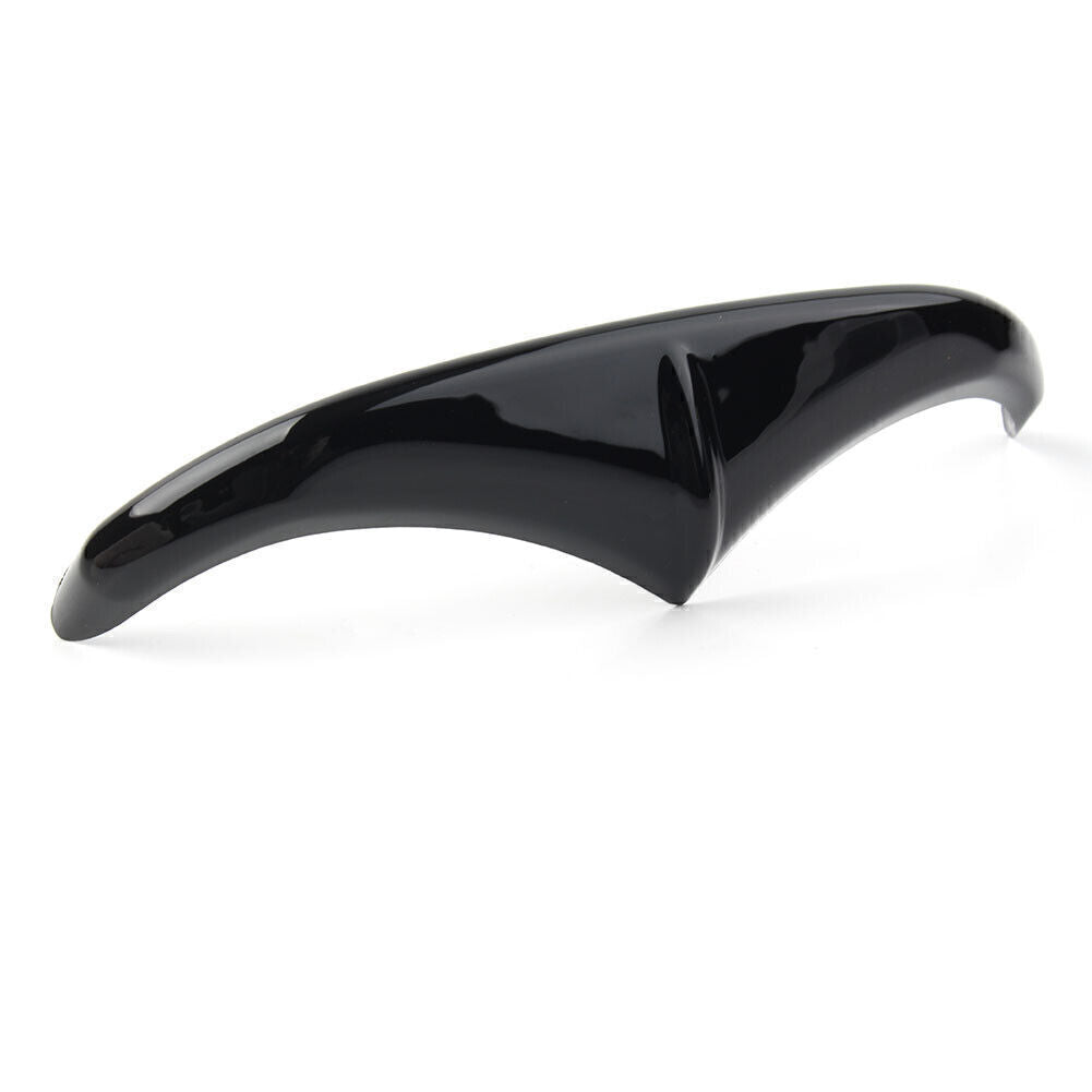 Vivid Black Front Fender Accent Leading Edge Tip Trim Fit for Harley Touring 98-19