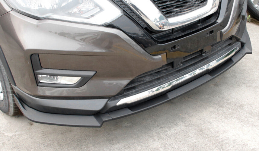 for Nissan X-TRAIL Rogue 2017-2020 Matte Black Front Bumper Lip Spoiler Splitter