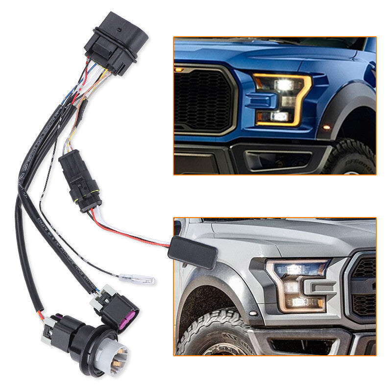 Projector Headlights Conversion Wire Harness For 2013-2018 for Ram 1500 2500 3500 US