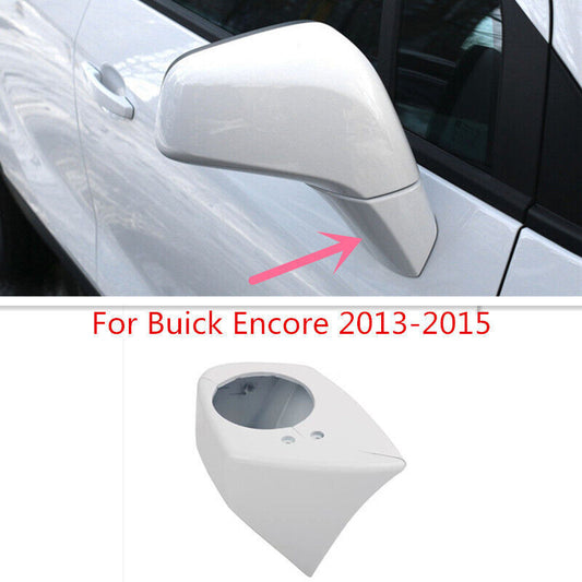 White Rearview Mirror Base Cover Cap Right Side Fit for Buick Encore 2013-2015