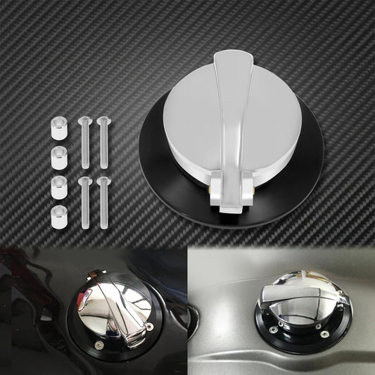 Chrome Fuel Tank Gas Cap Cover Fit for BMW R nine T Scrambler Pure G/S 2014-2020