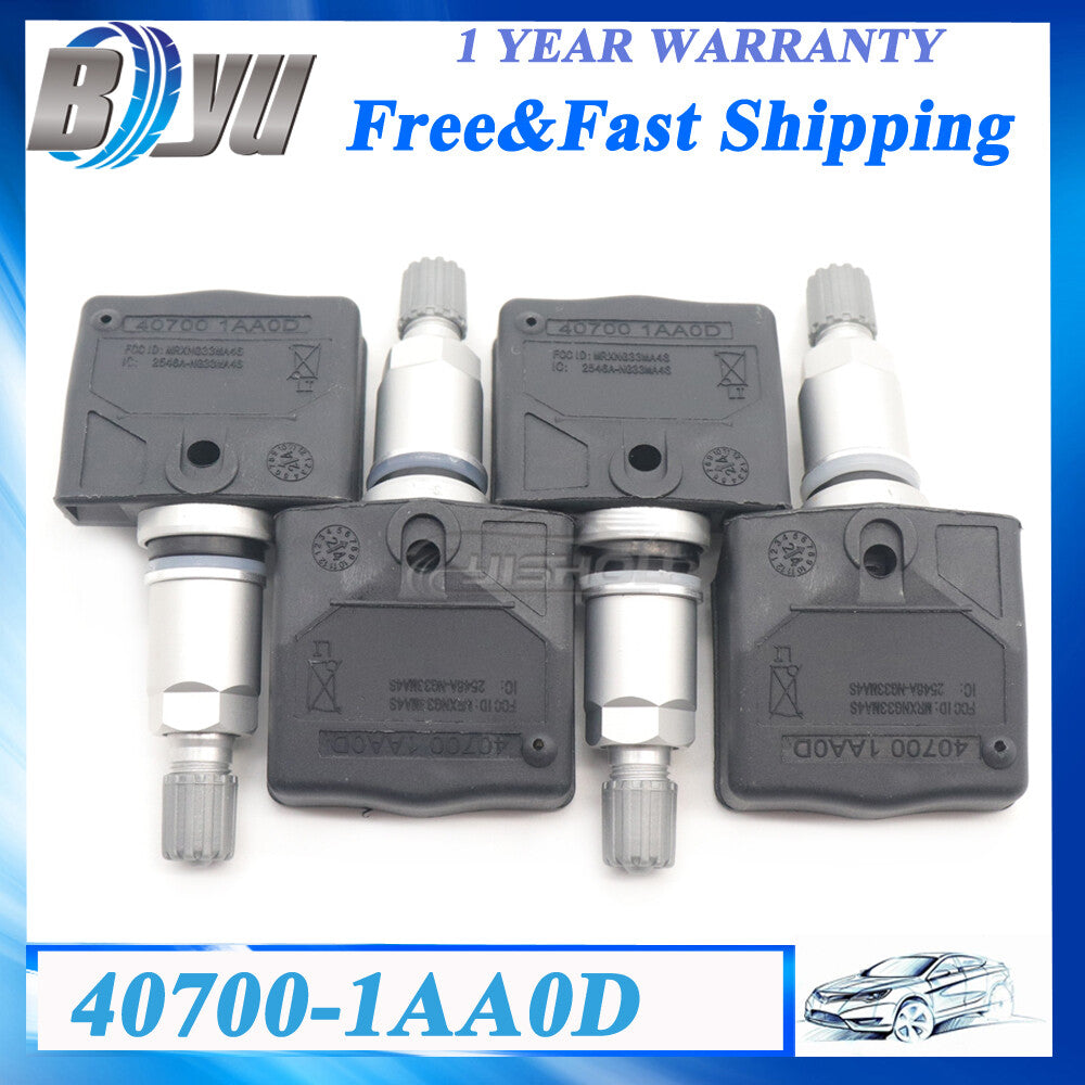 40700-1AA0D 4pcs TPMS Tire Pressure Sensor for Nissan Titan Murano Pathfinder