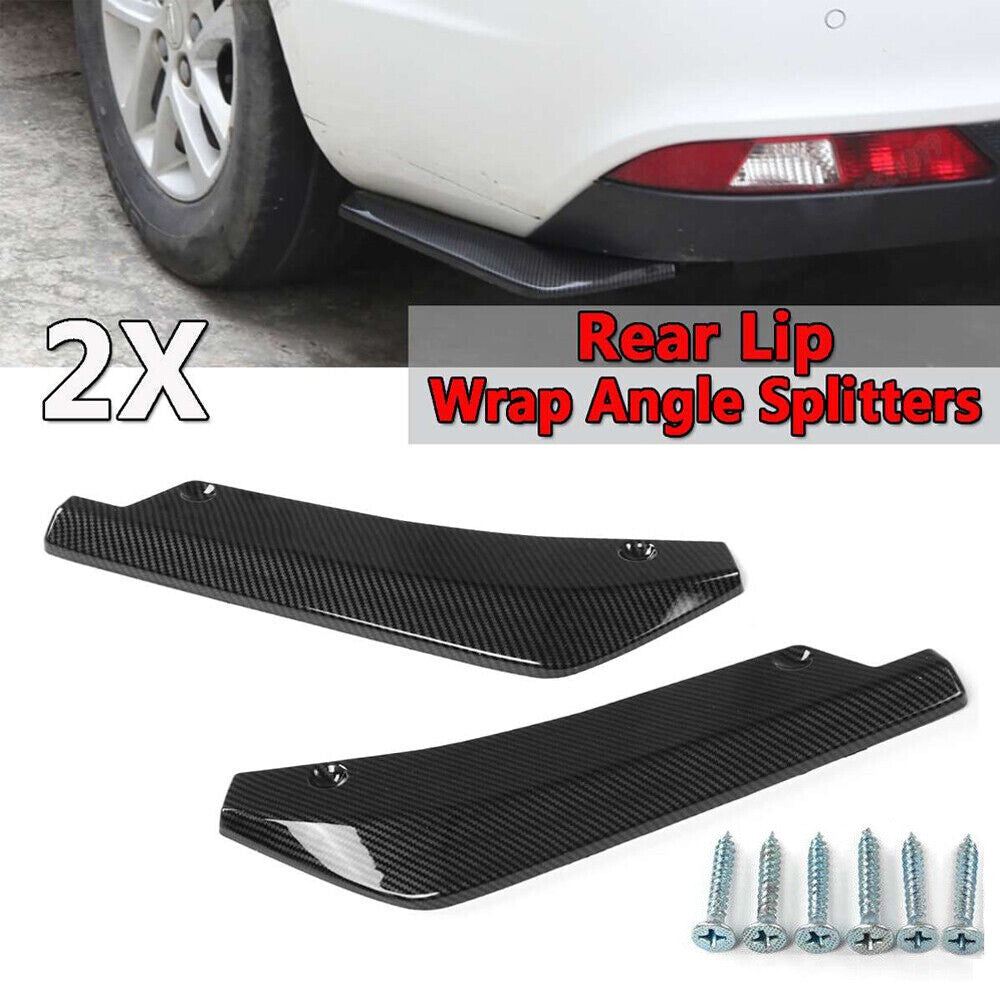 2pcs for Hyundai Accessories Rear Bumper Lip Diffuser Splitter Canard Protector
