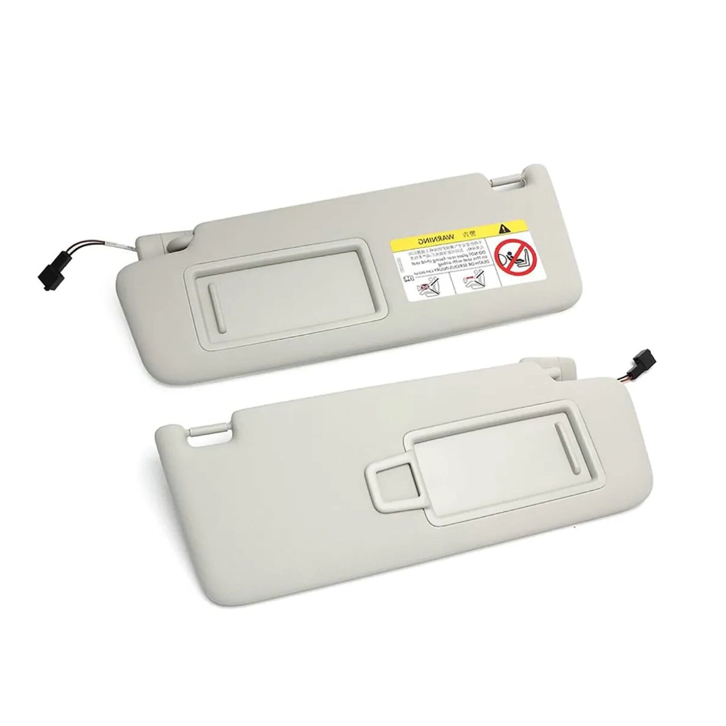 Front Sun Visor Panel With Makeup Mirror For 5GG857551 for Golf 7 for Jetta MK7 for Passat