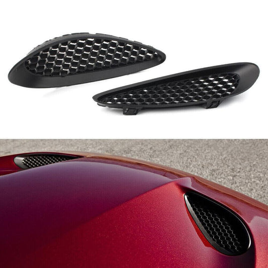A pair of decorative barbecue grills with side covers, 68090698AB and 68090699AB, suitable for Jeep Grand Cherokee.