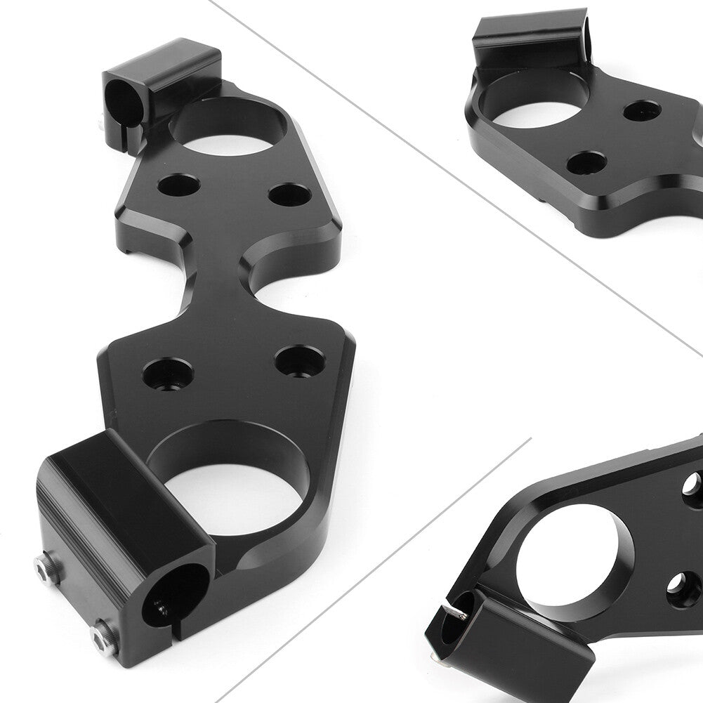 Upper Triple Tree Front End Upper Top Clamp fit for Suzuki Hayabusa 2008-2012 Black