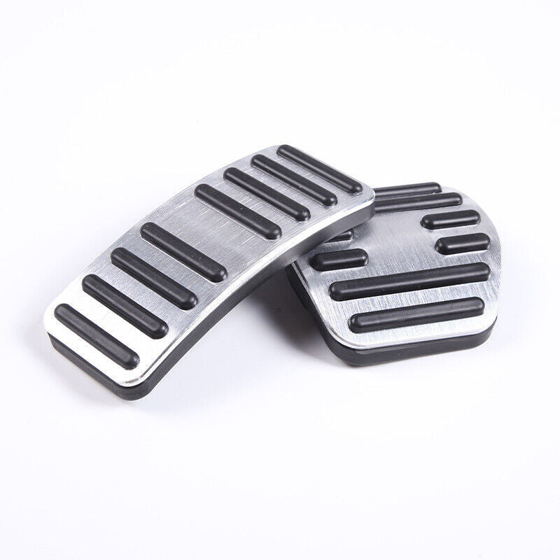 For two 2016-2021 Gas Brake Pedal Cover Alloy/Silicone for Mercedes Benz for Smart