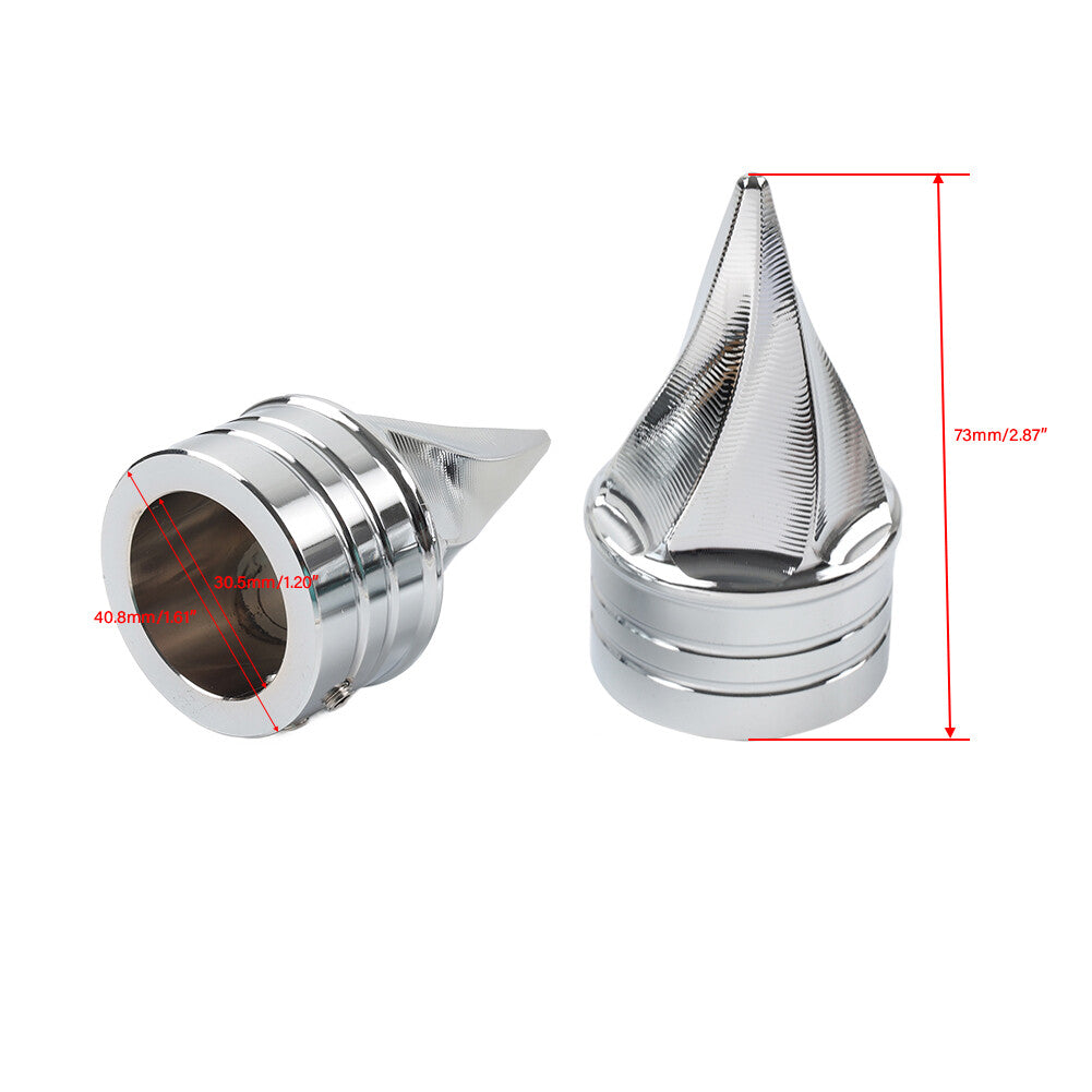Front Axle Nut Cap Cover FITS for Harley Touring Road Street Glide Softail Sportster