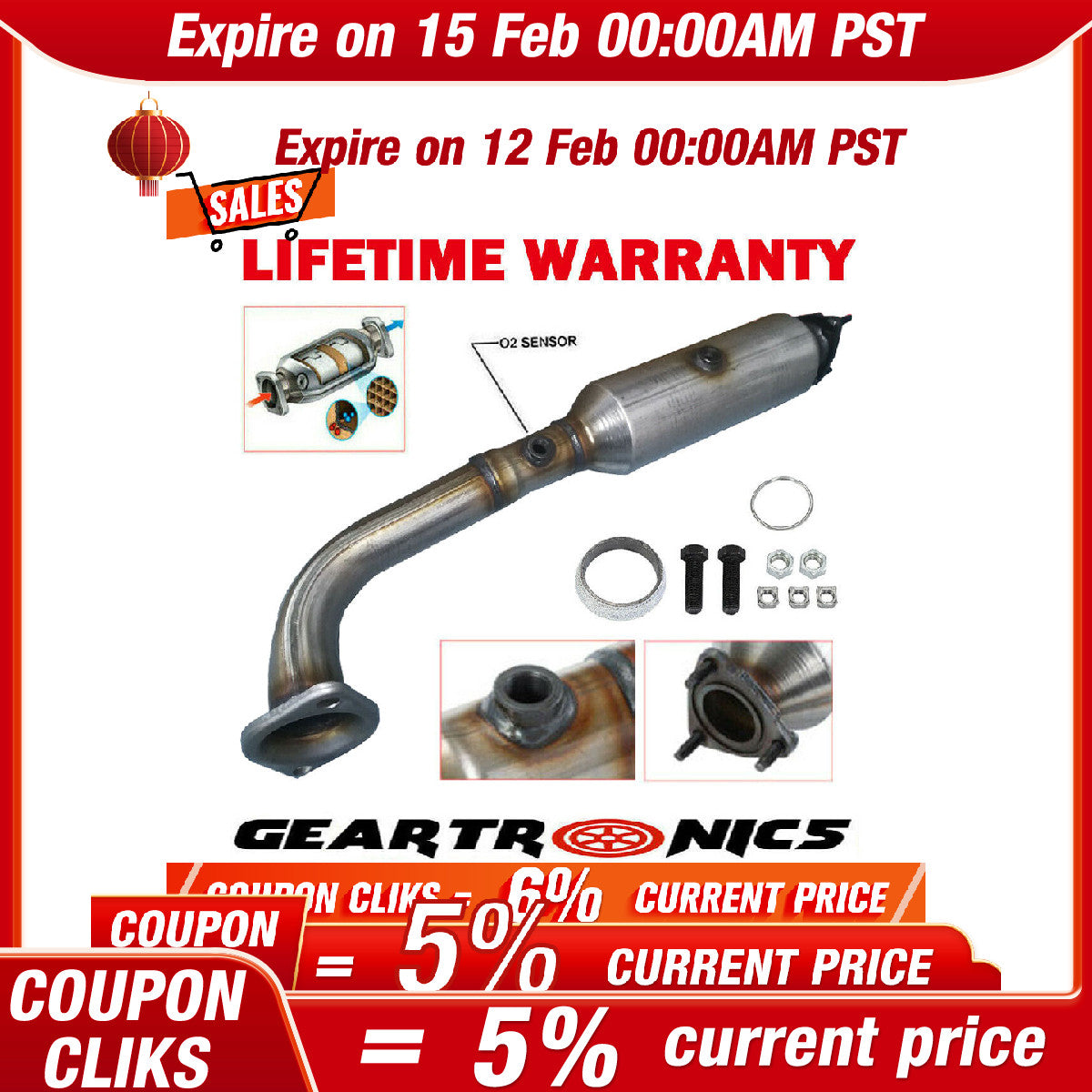 Catalytic Converter fits for Honda CRV CR-V 2.4L 2007 2008 2009 Direct Fit
