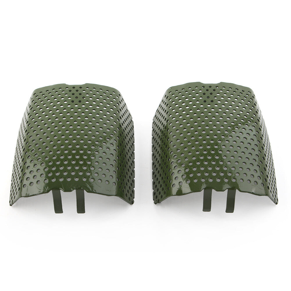 Steel Front Caliper Screen Inserts for Harley V-Rod  Touring 2006-2019 Green