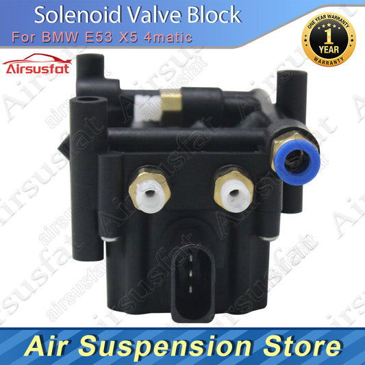 Air Suspension Solenoid Valve Block for BMW E53 X5 4matic for Rolls-Royce for Phantom