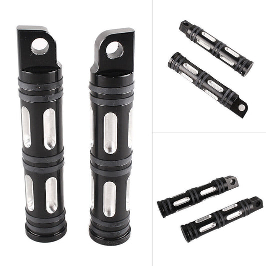 for Harley Sportster XL883N FXCW 49312-10 CNC Aluminum Foot Pegs Footpegs