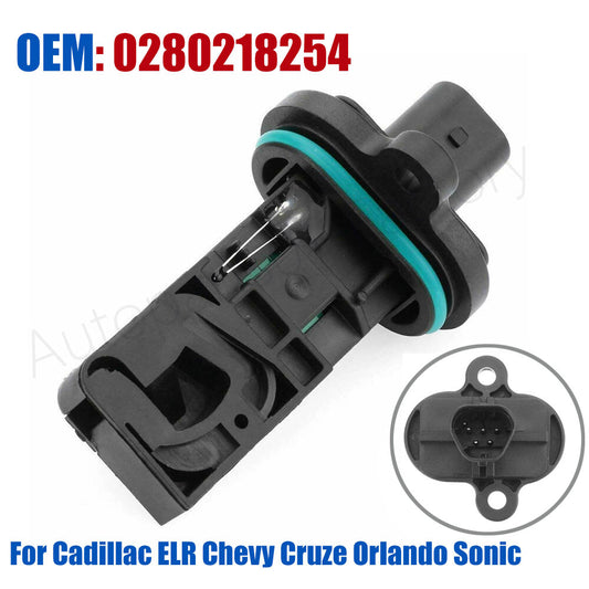 A0280218254 MAF Mass Air Flow Sensor for Cadillac ELR for Chevy for Cruze Orlando Sonic