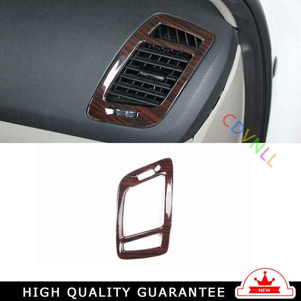 Right AC Air Outlet Vent Cover Trim for Kia K5 Optima 2011-2015 Brown Wood Grain